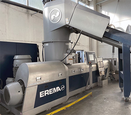 Used Erema RE125 Reclaim Line